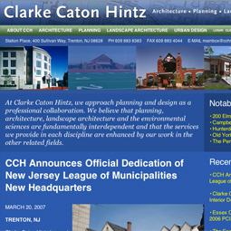 Clarke Caton Hintz Web Site and Custom CMS