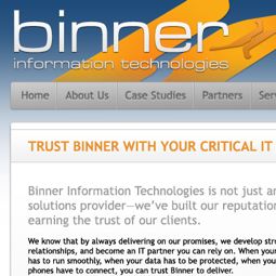 On the Boards: Binner IT Web Site