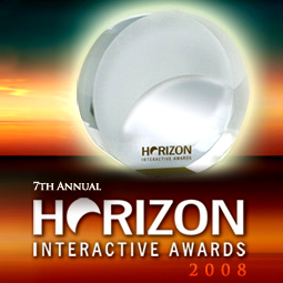 Hot Knife Wins 2008 Horizon Interactive Award for Outstanding Media Solution